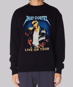 Jhay Cortez Merch Live Tour 2022 Hoodie