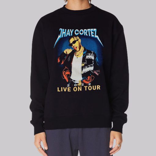 Jhay Cortez Merch Live Tour 2022 Hoodie