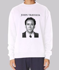 John Travolta Is Nicolas Cage Hoodie