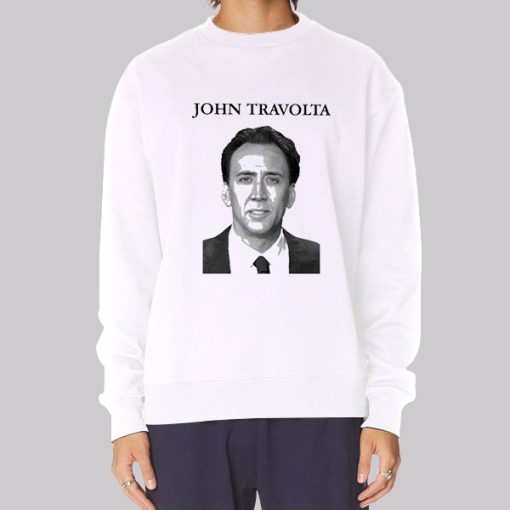 John Travolta Is Nicolas Cage Hoodie