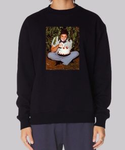 Johnny Cash Cake Photo Birthday Hoodie