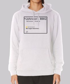 Johnson Barbeque Reviews 1 Star Hoodie Johnson Barbeque Reviews 1 Star Hoodie