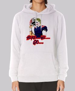 Joker Here We Go Meme Hoodie Joker Here We Go Meme Hoodie