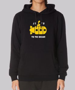 Jstu to the Ocean Morejstu Merch Hoodie