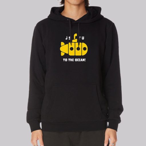 Jstu to the Ocean Morejstu Merch Hoodie