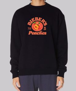 Justin Bieber’s Purpose Tour Peaches Hoodie