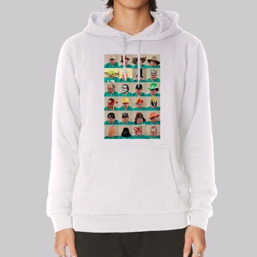 Katie Pondiscio Faces on Fank Hoodie