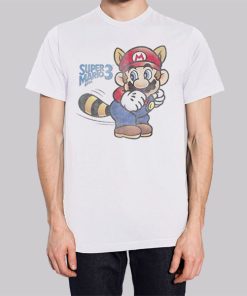 Kawaii Raccoon Tail Tanooki Mario Hoodie 3