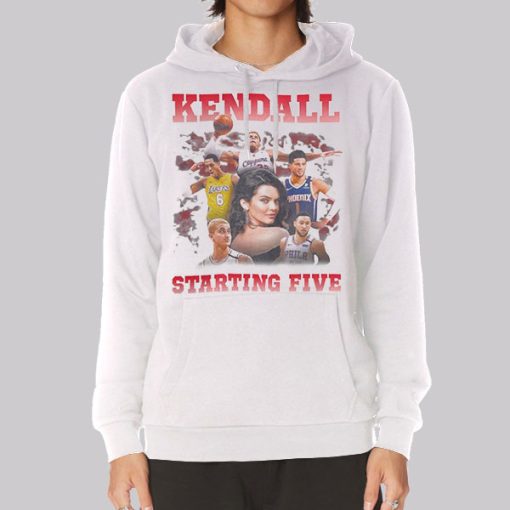 Kendall Jenner Starting 5 College Hoodie