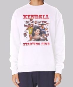 Kendall Jenner Starting 5 College Hoodie