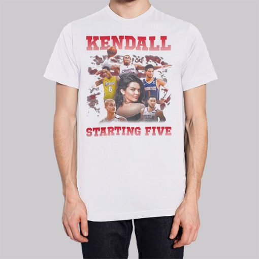 Kendall Jenner Starting 5 College Hoodie