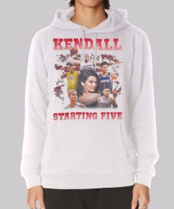 Kendall Jenner Starting 5 College Hoodie 4