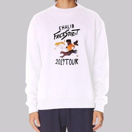 Khalid Free Spirit Merch 2019 Tour Hoodie