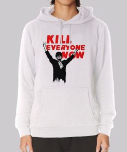 Kill Everyone Now Nomeansno Hoodie Kill Everyone Now Nomeansno Hoodie