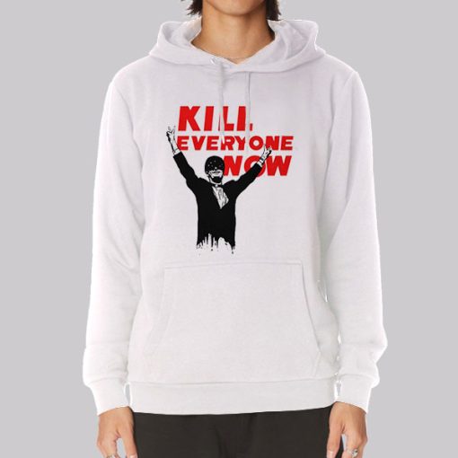 Kill Everyone Now Nomeansno Hoodie