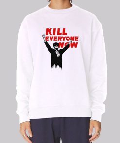 Kill Everyone Now Nomeansno Hoodie