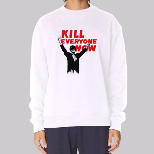 Kill Everyone Now Nomeansno Hoodie