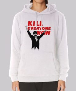 Kill Everyone Now Nomeansno Hoodie 4