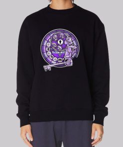 Kingdom Hearts Merch Purple Circle Hoodie