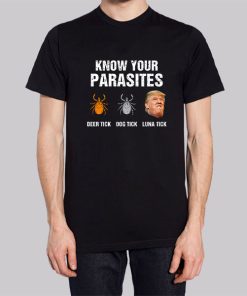 Know Your Parasites Luna Tick Deer Tick Dog Tick Hoodie 3