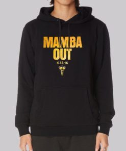 Kobe Bryant 41316 Mamba out Hoodie 4