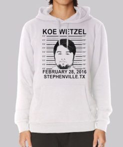 Koe Wetzel Mugshot Funny Hoodie 4