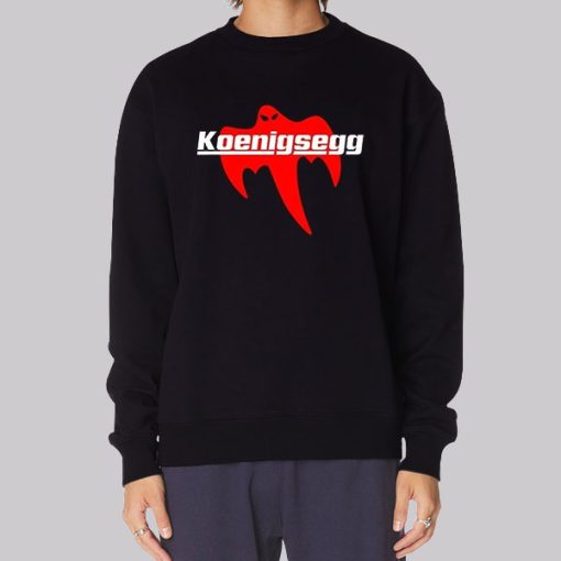 Koenigsegg Ghost Logo Hoodie