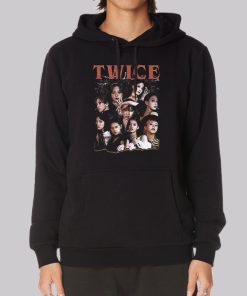 Kpop Girl Group Vintage Style Twice Hoodie