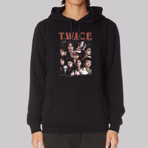 Kpop Girl Group Vintage Style Twice Hoodie