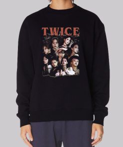 Kpop Girl Group Vintage Style Twice Hoodie