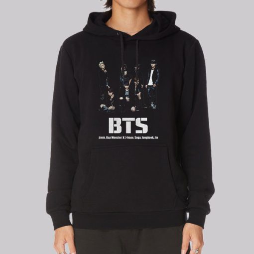 Kpop Merch BTS Rap Monster Hoodie