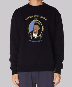 Krazee Eyez Killa Funny Hoodie