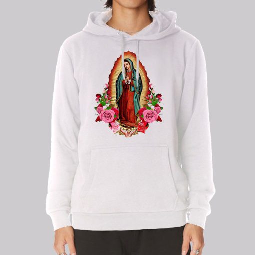 Lady Virgen De Guadalupe Hoodie