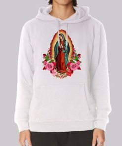 Lady Virgen De Guadalupe Hoodie 4