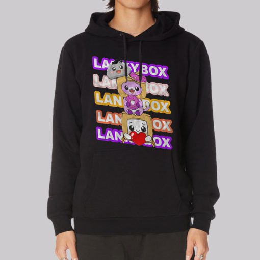 Lankybox Shop Boxy Foxy Rocky Hoodie