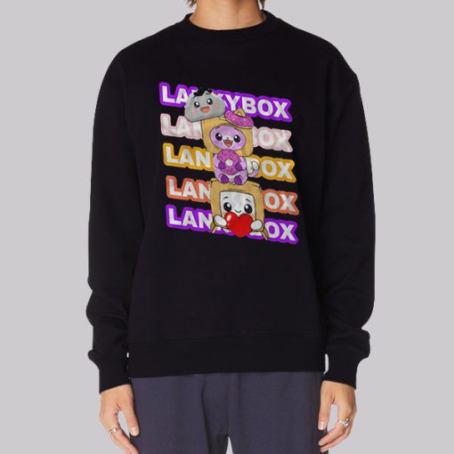 Lankybox Shop Boxy Foxy Rocky Hoodie