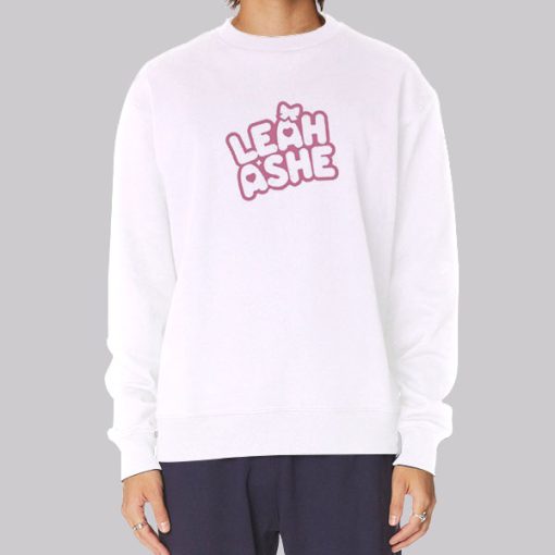 Leah Ashe Merch Pink Hoodie