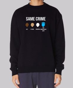 Lebron James Same Crime Hoodie