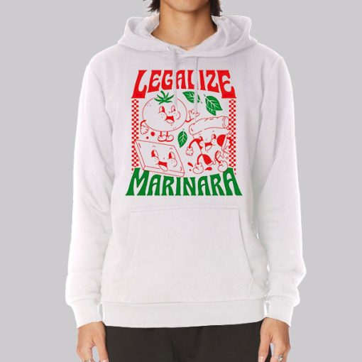 Legalize Marinara Garlic and Tomato Hoodie