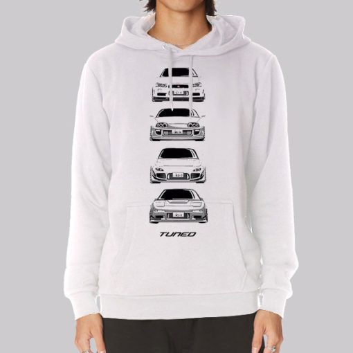 Legebd of GTR Car Design Jdm Hoodie