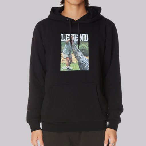 Legend Alligator Steve Irwin Hoodie