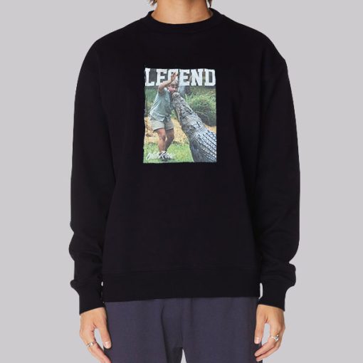 Legend Alligator Steve Irwin Hoodie