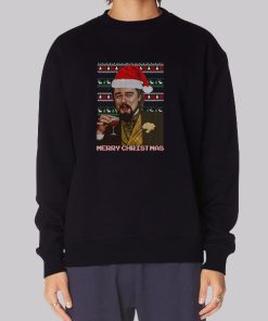 Leonardo Dicaprio Laughing Meme Christmas Hoodie