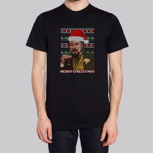 Leonardo Dicaprio Laughing Meme Christmas Hoodie