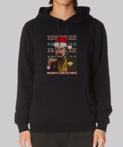 Leonardo Dicaprio Laughing Meme Christmas Hoodie 4