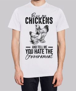 Letter Buy Me Chickens and Tell Me Hoodie 3