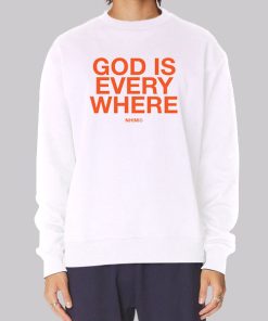 Letter God Is Everywhere Hoodie