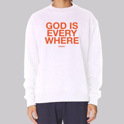 Letter God Is Everywhere Hoodie