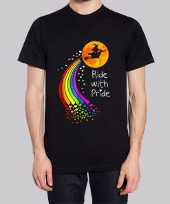Lgbt Witch Ride With Pride Hoodie 2 Lgbt Witch Ride With Pride Hoodie 3