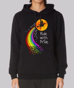 Lgbt Witch Ride With Pride Hoodie 3 Lgbt Witch Ride With Pride Hoodie 4